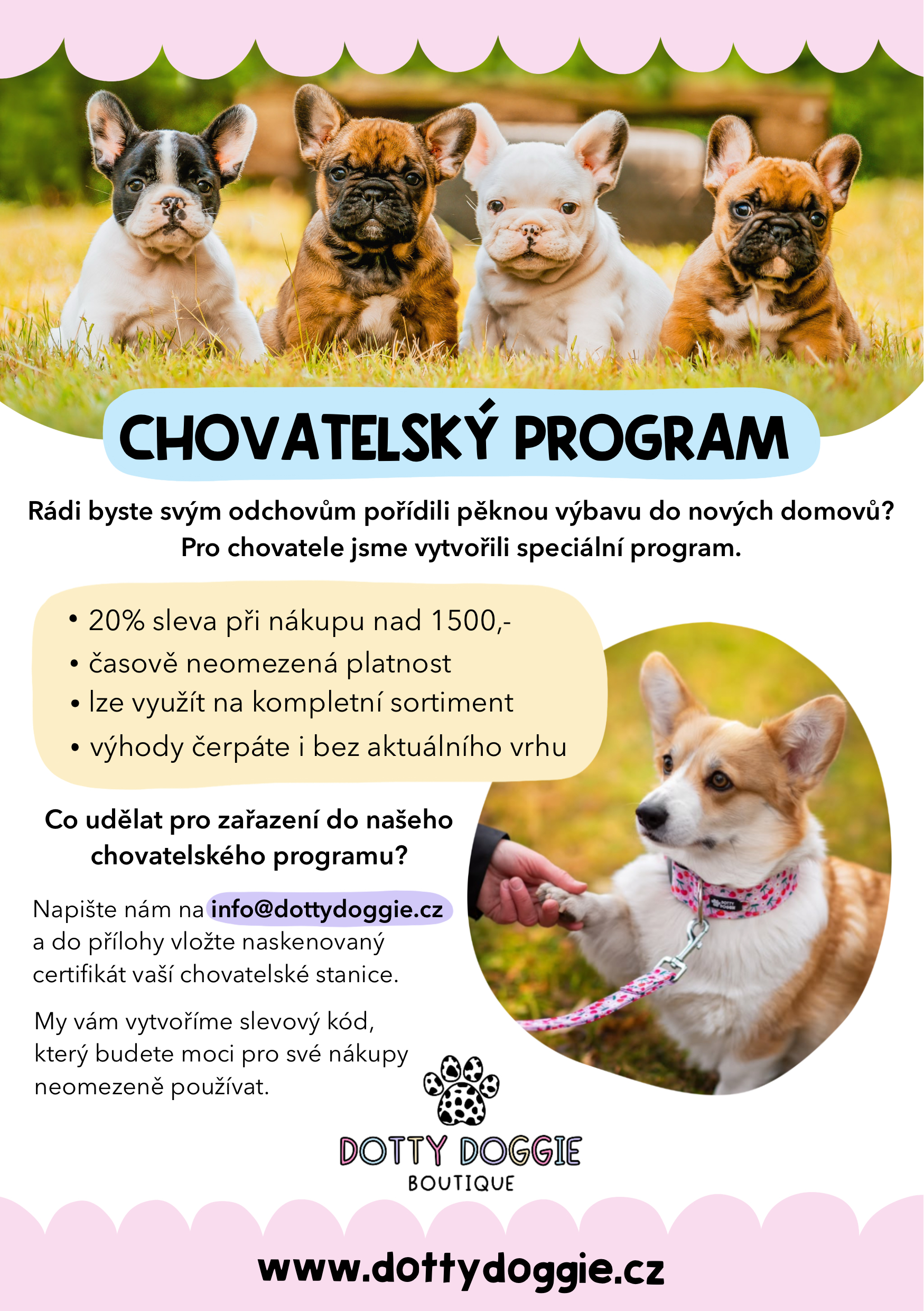 Leták - CHOVATELSKÝ PROGRAM